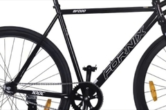 Xe đạp Fixed Gear Fornix BF200 màu Đen-Trắng