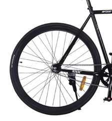 Xe đạp Fixed Gear Fornix BF200 màu Đen-Trắng