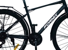 Xe đạp Touring Fornix F9 màu Đen-Bạc