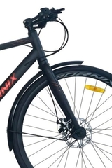 Xe đạp Touring Fornix F9 màu Đen-Đỏ
