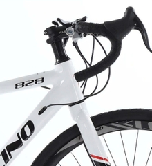 Xe đạp đua FASCINO 828 màu Trắng-Đỏ