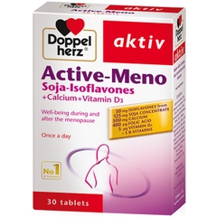 Viên Uống Cân Bằng Nội Tiết Tố Nữ Doppelherz Aktiv Active-Meno Hỗ Trợ Giảm Triệu Chứng Tiền Mãn Kinh Hộp 30 Viên