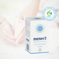 Menevit Male Fertility - Nâng Cao Chất Lượng Tinh Trùng (30v + 90v)