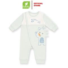 Sleepsuit BT cài lệch Lullaby xanh blue 3-12M NH730C