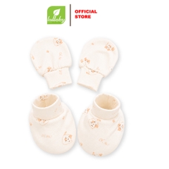 Set bao tay, bao chân Lullaby hồng cam NH734C