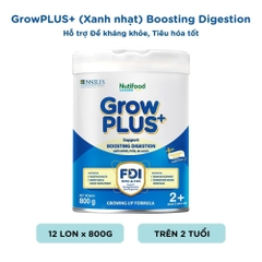 Sữa Growplus Xanh Nhạt 2+(trên 2 tuổi) 800g - Sữa Bột