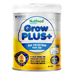 Sữa GrowPlus Vàng 0+ 800g