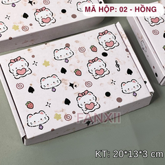 Hộp Carton Quà Tặng - Nhiều Mẫu