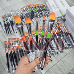 [Nhập HÀN] HWAHONG - Cọ Nền Đầu Dẹt HWAHONG 982 948 972 Hình Oval Cọ Ngang Dàn Trải Tán Kem Nền Kem lót dưỡng Siêu Mỏng