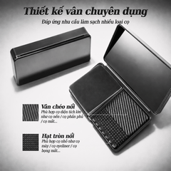 Hộp Vệ Sinh Cọ Mút 2in1 (Có chậu giặt và xà bông)