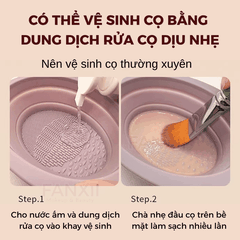 [Nhập HÀN] HWAHONG - Cọ Nền Đầu Dẹt HWAHONG 982 948 972 Hình Oval Cọ Ngang Dàn Trải Tán Kem Nền Kem lót dưỡng Siêu Mỏng