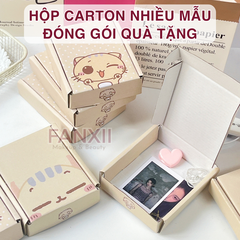 Hộp Carton Quà Tặng - Nhiều Mẫu