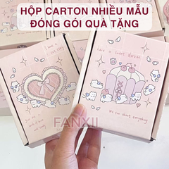 Hộp Carton Quà Tặng - Nhiều Mẫu