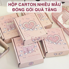 Hộp Carton Quà Tặng - Nhiều Mẫu