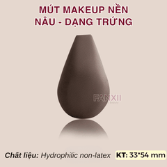 Mút Hình Bút và Trứng Dẹt - Mút Trứng Makeup Nền