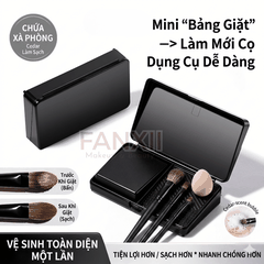 Hộp Vệ Sinh Cọ Mút 2in1 (Có chậu giặt và xà bông)