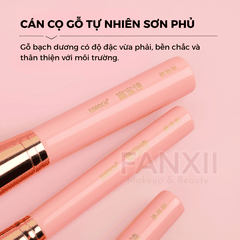 HỒNG PASTEL - Bộ 8 Cọ trang điểm