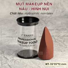 Mút Hình Núi - Mút Trứng Vát Nhọn Đầu Makeup Nền