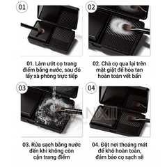 Hộp Vệ Sinh Cọ Mút 2in1 (Có chậu giặt và xà bông)