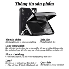 Hộp Vệ Sinh Cọ Mút 2in1 (Có chậu giặt và xà bông)