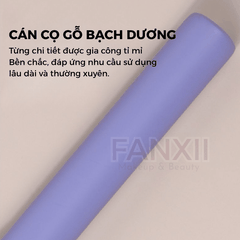 TÍM PASTEL - Bộ 7 cọ trang điểm Flower Fairy