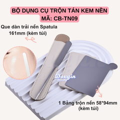 TN09 - Bộ Dụng Cụ Trộn Tán Kem Nền