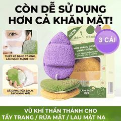 Bọt Biển Mút Rửa Mặt