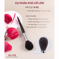 ELITE - Cọ Makeup Cán Gỗ Cao Cấp