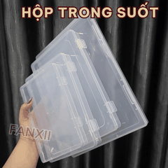 Hộp Nhựa Đựng Mi Giả DIY