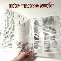 Hộp Nhựa Đựng Mi Giả DIY