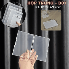 Hộp Nhựa Đựng Mi Giả DIY
