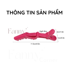 KẸP CÁ SẤU - nhiều màu