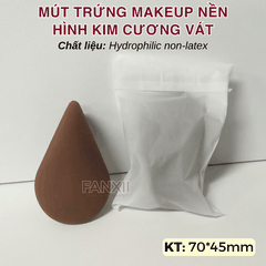 Mút Hình Kim Cương - Mút Trứng Hình Quạt Makeup Nền