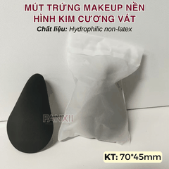 Mút Hình Kim Cương - Mút Trứng Hình Quạt Makeup Nền