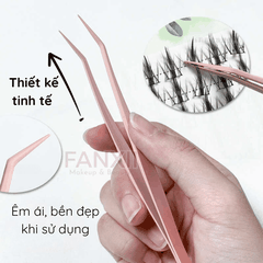 Nhíp gắn mi phủ Nano chống dính keo