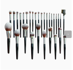 Bộ 30 Cọ Makeup Chuyên Nghiệp Sợi Tổng Hợp Thân Màu Đen