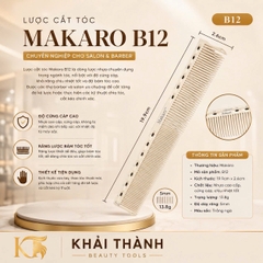 Lược Cắt Makaro B12 (XD-77)