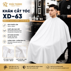 Khăn Cắt Tóc Trơn Trắng XD-63