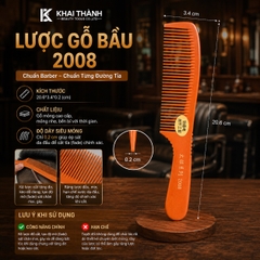 Lược Gỗ Cán Bầu 2008 (XD-12)