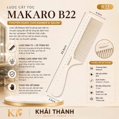 Lược Cắt Makaro B22 (XD-73)