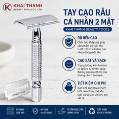 Tay Cạo Râu Cá Nhân 2 Mặt XD-50