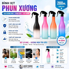 Bình Xịt Sương Cổ Dài 300ml XD-18
