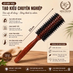 Lu Sấy Cán Gỗ Nâu XD-124