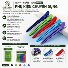 Kẹp Vịt 7 Màu XD-153