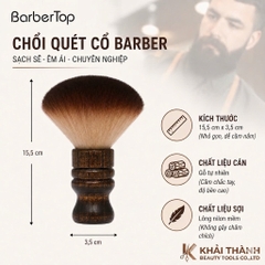 Chổi Phủi Tóc Cán Gỗ XD-38
