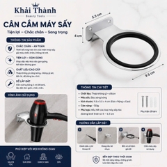 Móc Cài Máy Sấy Treo Tường XD-145