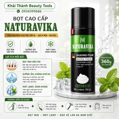 Bọt Cạo Râu Naturavika 360ml