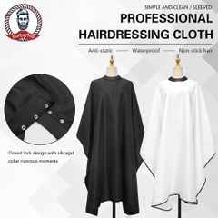 Khăn Cắt Tóc Trơn Đen XD-63