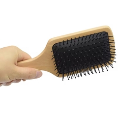 Lược Gỡ Rối Vuông Cán Gỗ XD-127