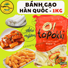 Bánh Gạo Hàn Quốc OSAJANG 1kg - Tteokbokki Rice Cake